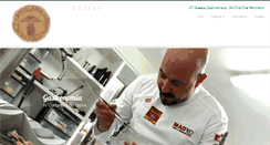 Desktop Screenshot of gastronomia.coria.org